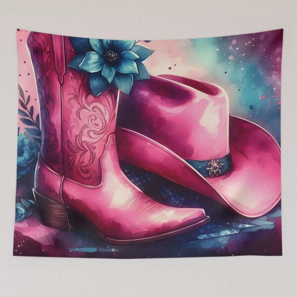 Item preview, Pink cowgirl Boots  designed and sold by GraphicsClub.