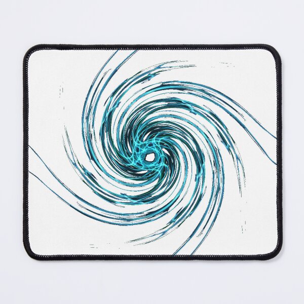 Item preview, Black Blue Swirl Vortex Fractal designed and sold by DianeBP.