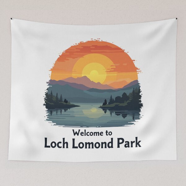 Item preview, Welcome to Loch Lomond National British Park designed and sold by Blok45.