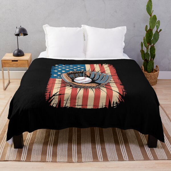 Aperçu de l'œuvre Gant de baseball patriotique pour homme et garçon, motif 4 juillet créée et vendue par diyoor.