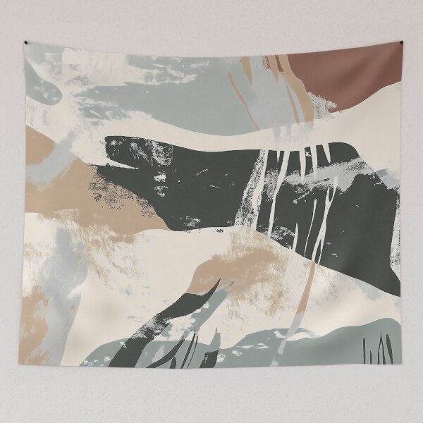 Item preview, Abstract wabi sabi art designed and sold by ByFMV.