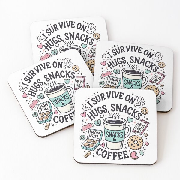 Item preview, Mom Fuel – Hugs, Snacks & Coffee designed and sold by Rajasekar.