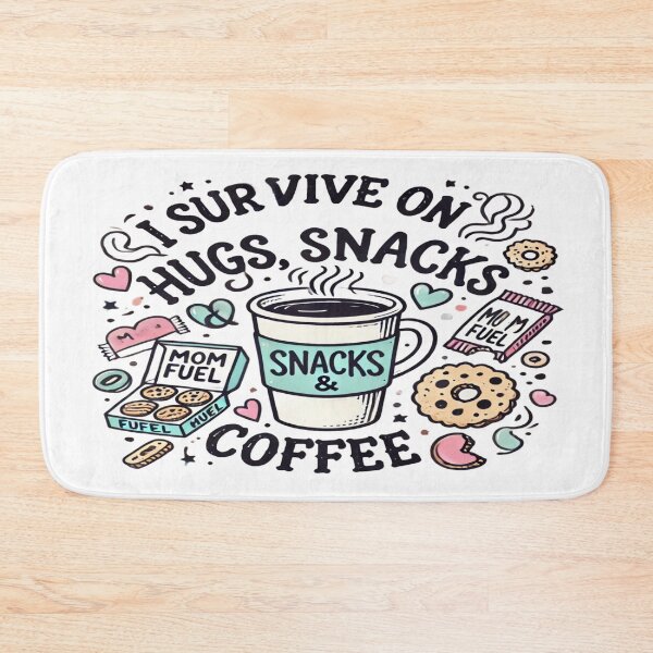 Item preview, Mom Fuel – Hugs, Snacks & Coffee designed and sold by Rajasekar.
