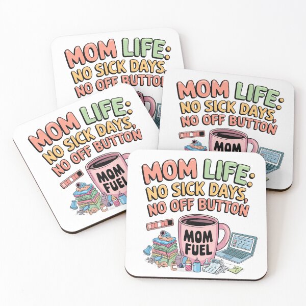 Item preview, Mom Life: No Off Button – Best Momma Gift  designed and sold by Rajasekar.