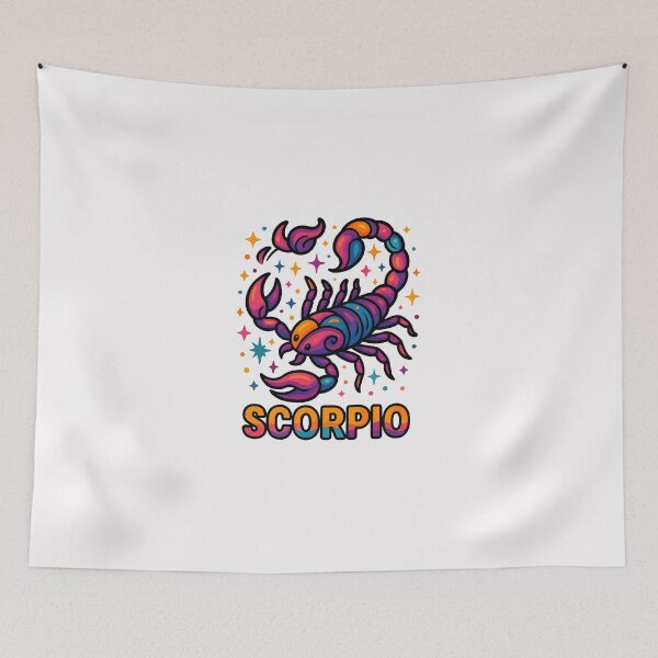 Item preview, Scorpio Zodiac Sign T-Shirt – Mysterious & Intense Star Sign Design designed and sold by sifo2024.