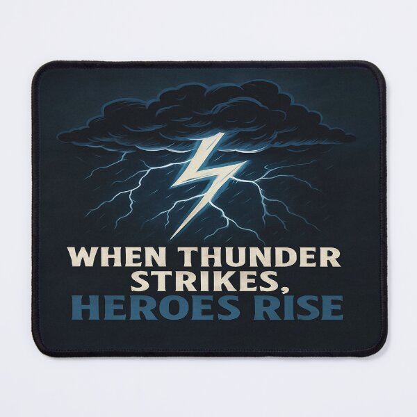 Item preview, When Thunder Strikes Epic Storm & Power Design designed and sold by lionnn.