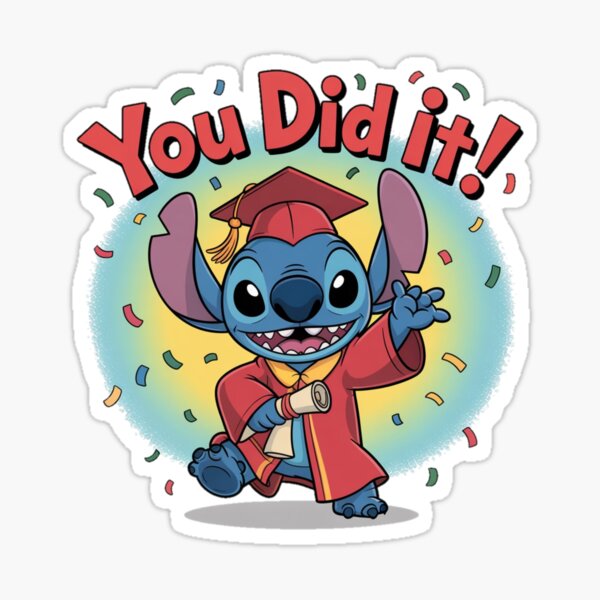 Item preview, Stitch graduation designed and sold by PerlaRo   ⭐⭐⭐⭐⭐.