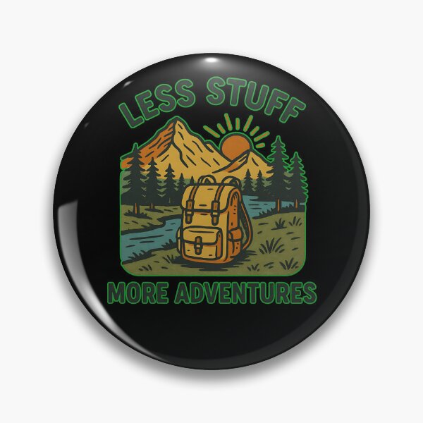Item preview, Less stuff - more adventures designed and sold by Ambient Mind Design.