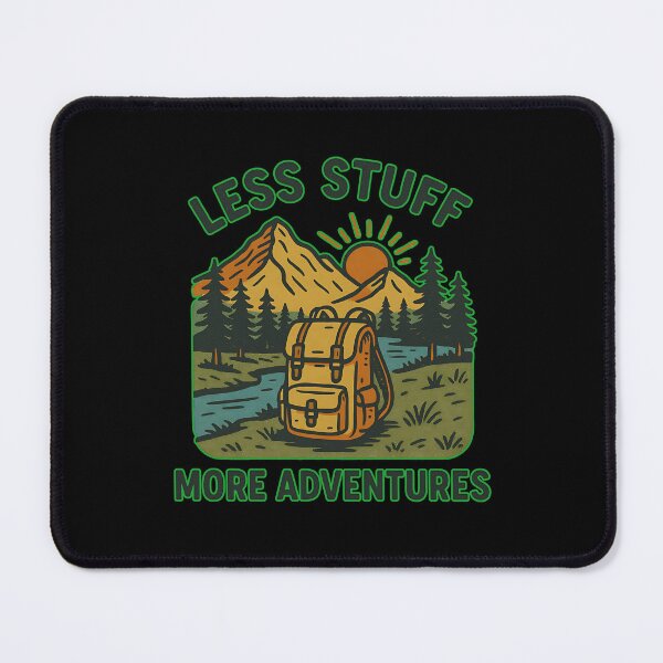 Item preview, Less stuff - more adventures designed and sold by Ambient Mind Design.