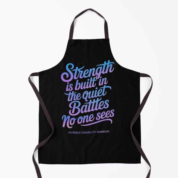 Item preview, Invisible Disability Warrior designed and sold by MadCatPrints.