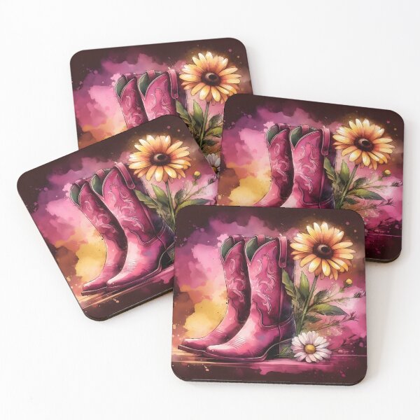 Item preview, Pink cowgirl Boots  designed and sold by GraphicsClub.