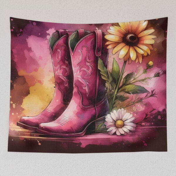 Item preview, Pink cowgirl Boots  designed and sold by GraphicsClub.