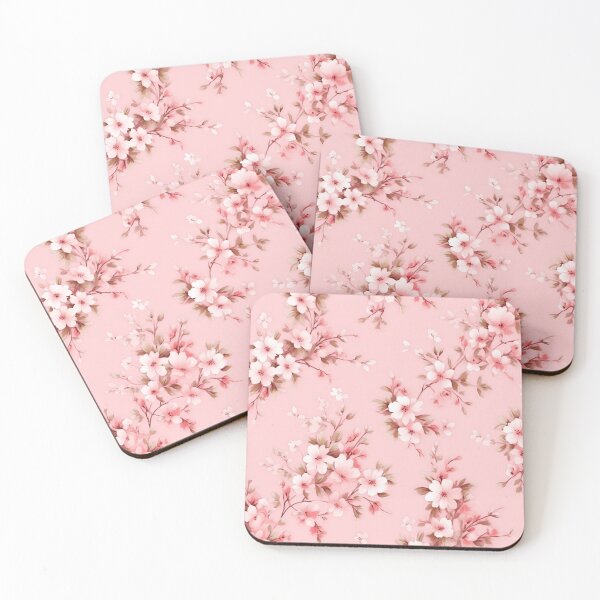 Item preview, Pink Floral Pattern designed and sold by nuchy.