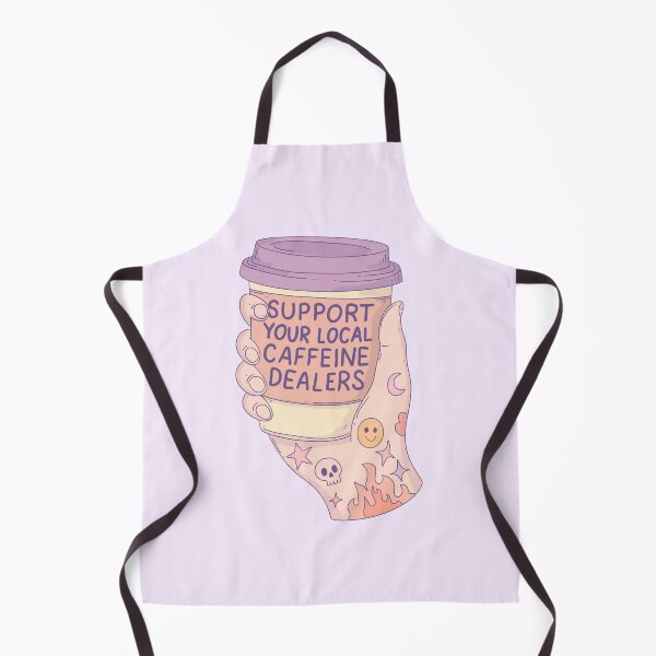 Item preview, Support Your Local Caffeine Dealers Tattoo Coffee Aesthetic designed and sold by Jess.a.creates.