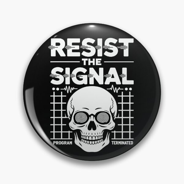 Item preview, Hypnotic Glitch Skull – Dark Aesthetic Cyberpunk Art - Conspiracy Theory Design designed and sold by Eh Plus Designs.