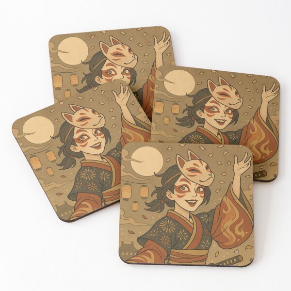 Item preview, Festival Spirit: Kitsune Dance designed and sold by SuperNovaDesigns.