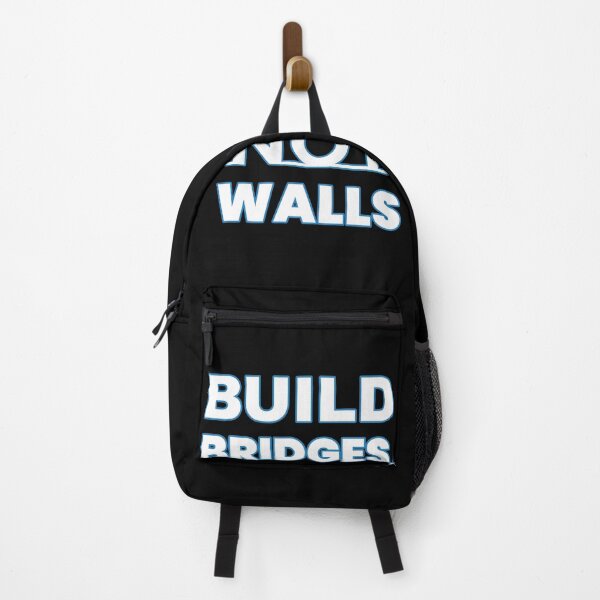 Item preview, Build Bridges, Not Walls – Unity Slogan designed and sold by Zini-ArtStudio.