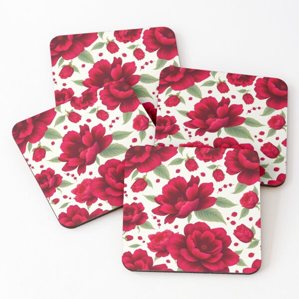 Item preview, Burgundy Bloom Burst  designed and sold by Ajay Creative Studio.