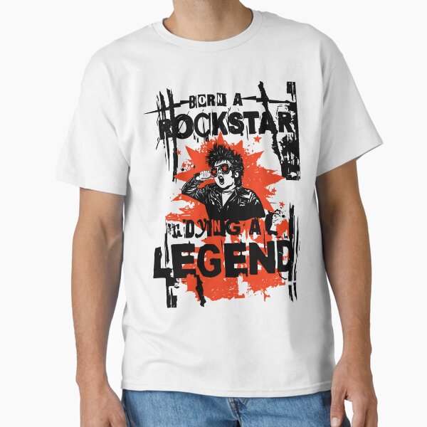 Item preview, Rockstar, Rockstar Design, Rockstar Graphic Design, Born A Rockstar, Dying A Legend designed and sold by Crankybat.