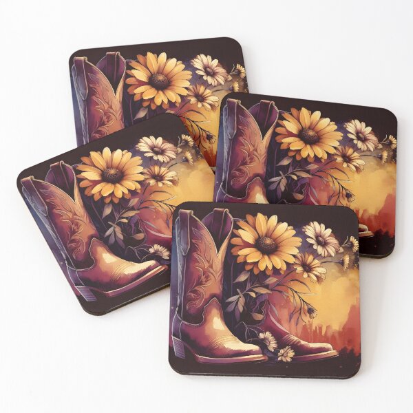 Item preview, Cowgirl Boots Foral  designed and sold by GraphicsClub.