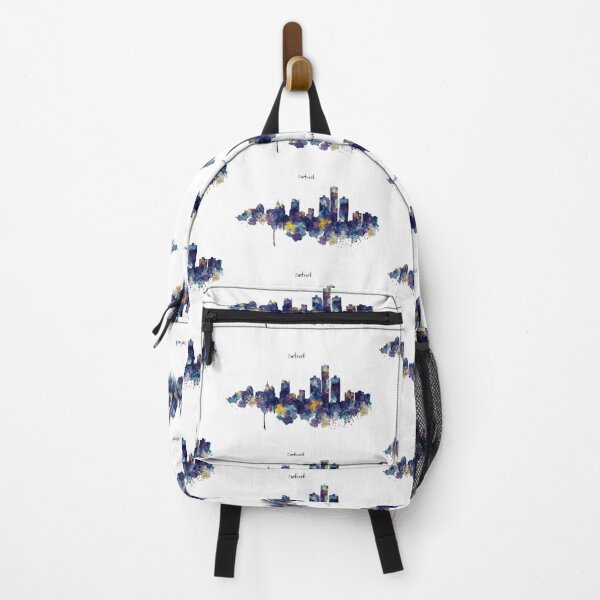 Item preview, Detroit Watercolor Skyline designed and sold by caracatita75.