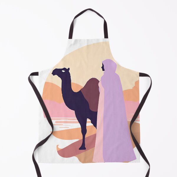 Item preview, Tie Your Camel, Sis (Artwork Only) – Muslimah Sunset Camel Minimalist Islamic Art designed and sold by Sabr and Chai.