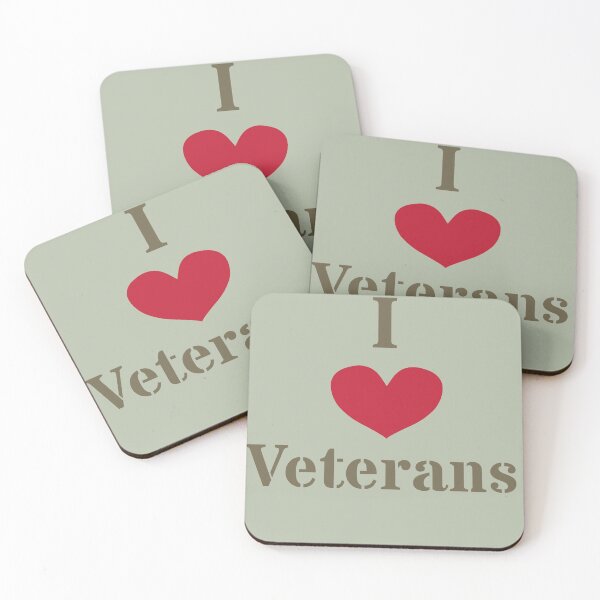 Item preview, I Heart Veterans  designed and sold by JaygiesDesign.