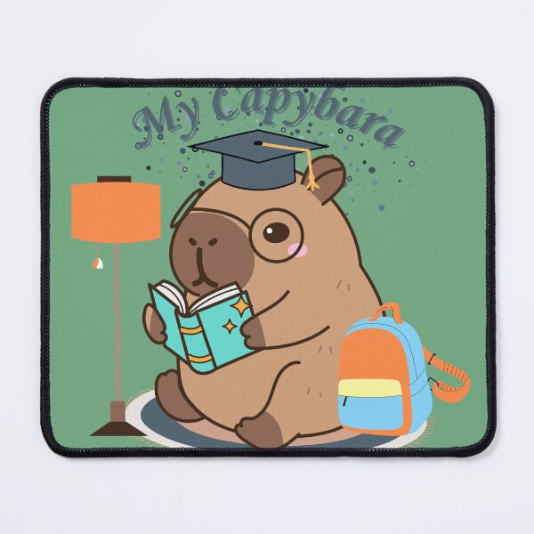 Item preview, My Capybara – Kawaii Student designed and sold by MadeByKriss.