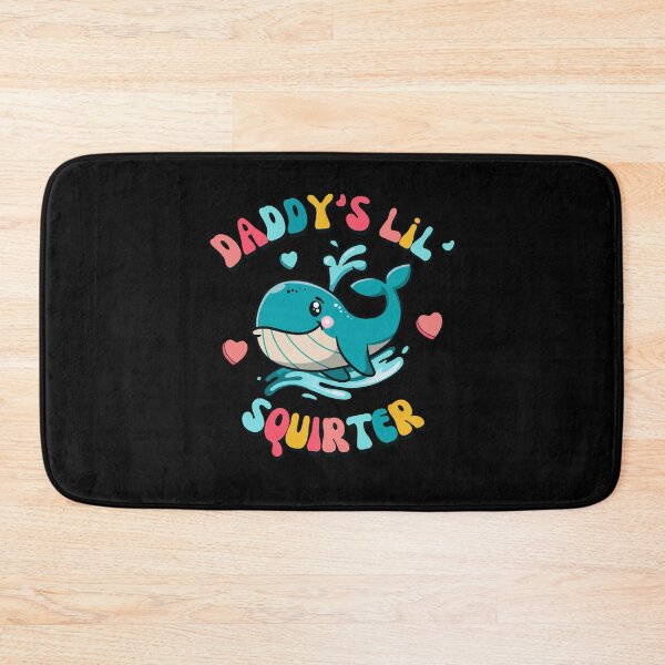 Item preview,   Daddy's Lil' Squirter  Funny Joke  Inappropriate  Raunchy  Adult Humor Hoodie Sarcastic Meme Gift Offensive Adorable Whale Squirter Design for Family Fun designed and sold by MotivaChic.
