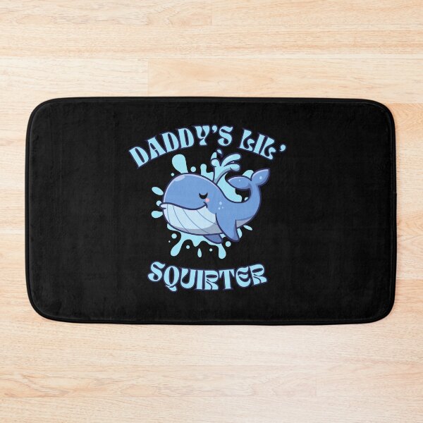 Item preview, Daddy's Lil' Squirter  Funny Joke  Inappropriate  Raunchy  Adult Humor Hoodie Sarcastic Meme Gift Offensive Adorable Whale Squirter Design for Family Fun designed and sold by MotivaChic.