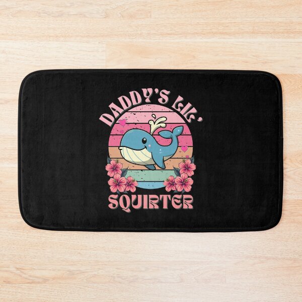 Item preview,  Daddy's Lil' Squirter  Funny Joke  Inappropriate  Raunchy  Adult Humor Hoodie Sarcastic Meme Gift Offensive Adorable Whale Squirter Design for Family Fun designed and sold by MotivaChic.