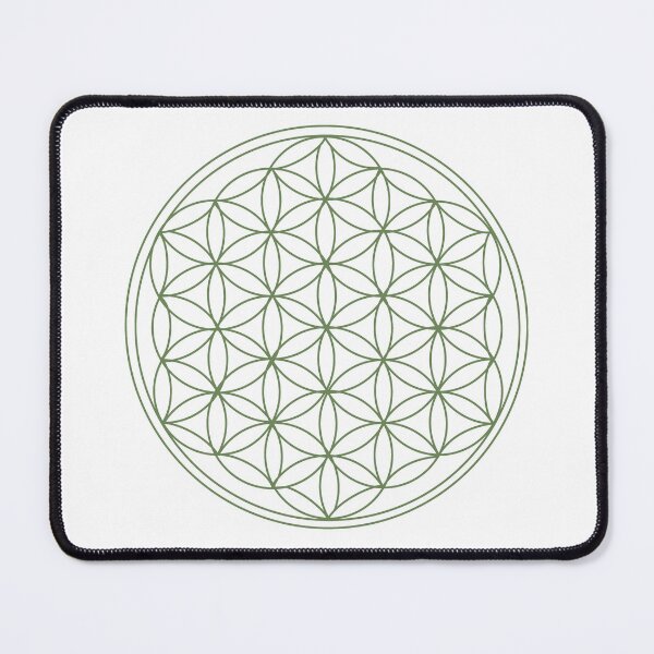Item preview, Flower of Life Graphic Art - Sage Green designed and sold by Art by Kristie.