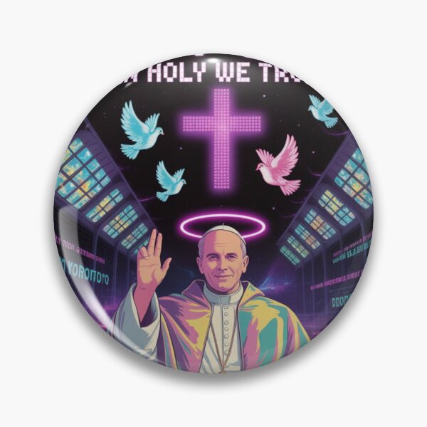 Item preview, Da Pope – Holy Remix | Vaporwave Pope Leo XIV Design designed and sold by Zibis09.