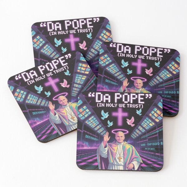 Item preview, Da Pope – Holy Remix | Vaporwave Pope Leo XIV Design designed and sold by Zibis09.