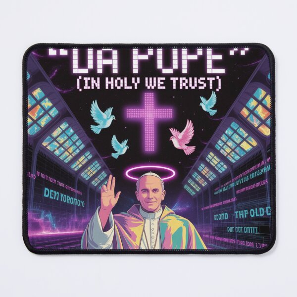 Item preview, Da Pope – Holy Remix | Vaporwave Pope Leo XIV Design designed and sold by Zibis09.