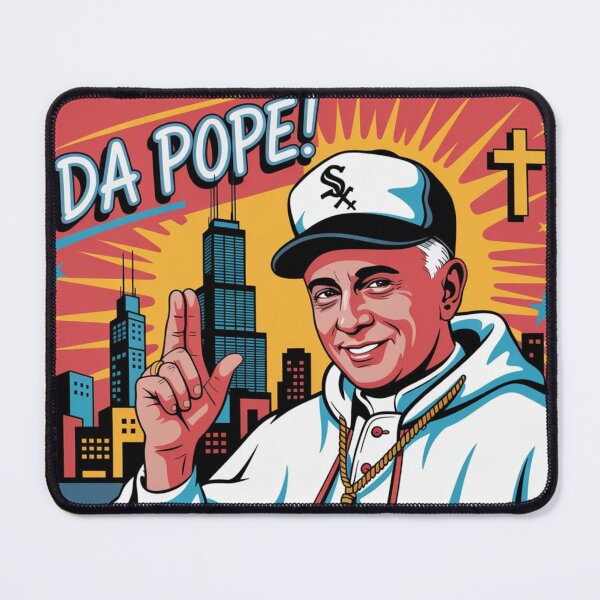 Item preview, Da Pope! – Street Saint | Chicago Pope Leo XIV Urban Pop Art designed and sold by Zibis09.