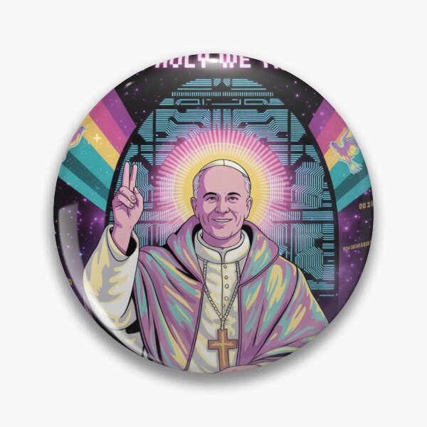 Item preview, Da Pope – Holy Remix | Vaporwave Pope Leo XIV Design designed and sold by Zibis09.