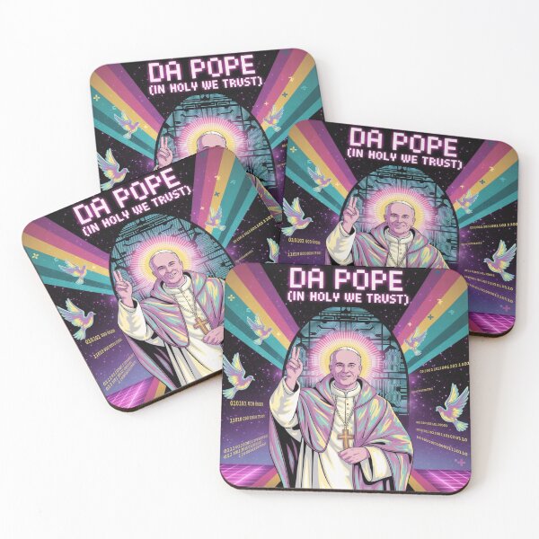 Item preview, Da Pope – Holy Remix | Vaporwave Pope Leo XIV Design designed and sold by Zibis09.