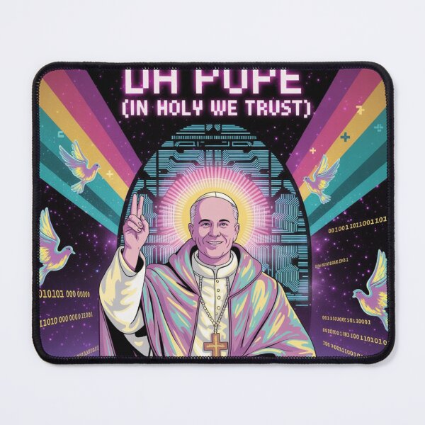 Item preview, Da Pope – Holy Remix | Vaporwave Pope Leo XIV Design designed and sold by Zibis09.