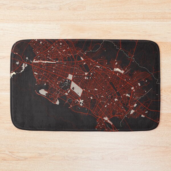 Item preview, Mashhad City Map of Iran - Vector designed and sold by deMAP.