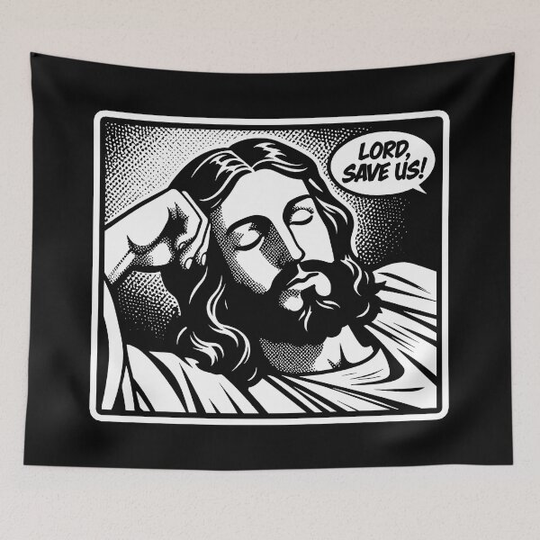 Item preview, Matthew 8:25 Lord Save Us!  designed and sold by plushism.