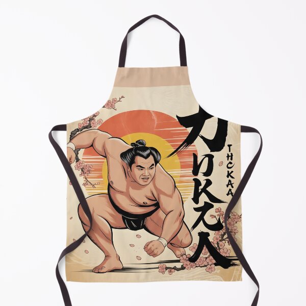 Item preview, Vintage Sumo Wrestler – Retro Japanese Style Design designed and sold by Zibis09.