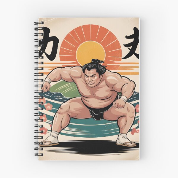 Item preview, Vintage Sumo Wrestler – Retro Japanese Style Design designed and sold by Zibis09.