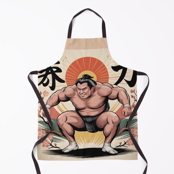 Item preview, Vintage Sumo Wrestler – Retro Japanese Style Design designed and sold by Zibis09.