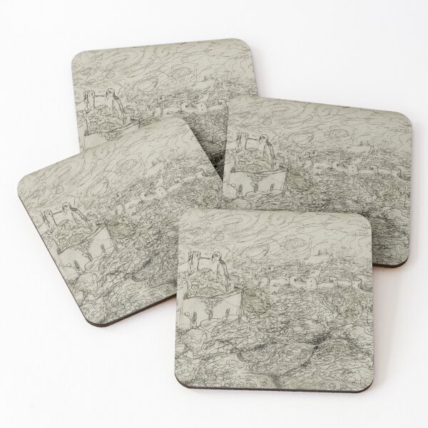 Item preview, impressionist castle landscape designed and sold by mushroomchan.