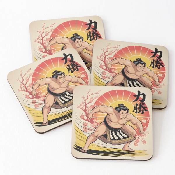 Item preview, Vintage Sumo Wrestler – Retro Japanese Style Design designed and sold by Zibis09.