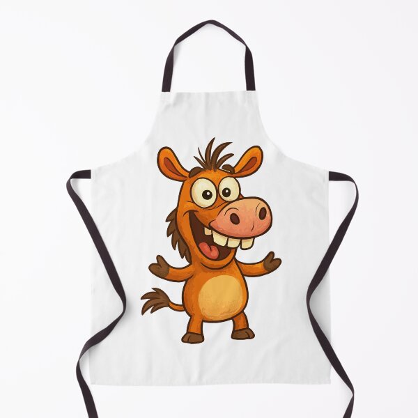 Item preview, Funny Cartoon Donkey – Goofy Animal Art designed and sold by Emanova9.