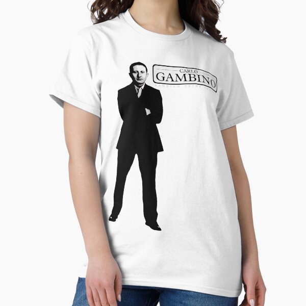 Vista previa del artículo con la obra «Carlo Gambino – El Don Silencioso», diseñado y vendido por UNK-Fatigues.