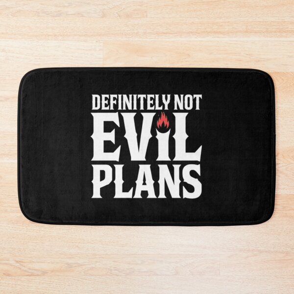 Item preview, definitely not evil plans designed and sold by marianna cotaru.