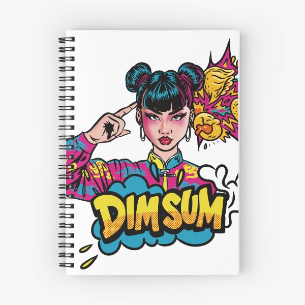 Item preview, DIM SUM BLASTER – Exploding Dumpling Girl Art designed and sold by corie-noon.